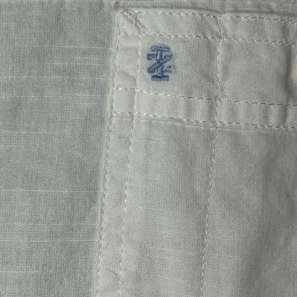 NWOT Izod Saltwater 100% Cotton Button Down Shirt Size Large - Picture 3 of 6